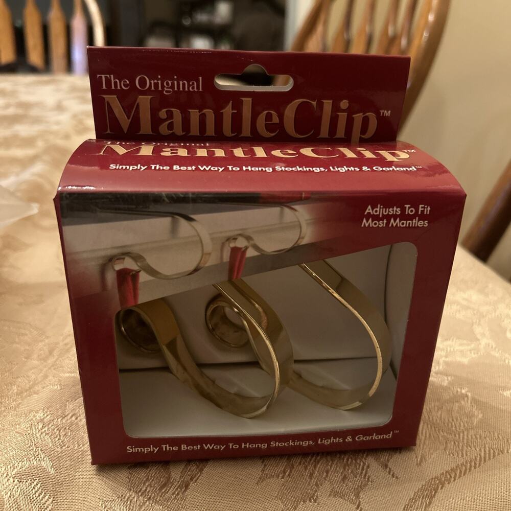 Mantle Clip The Original By Haute Decor Adjusts To 3”